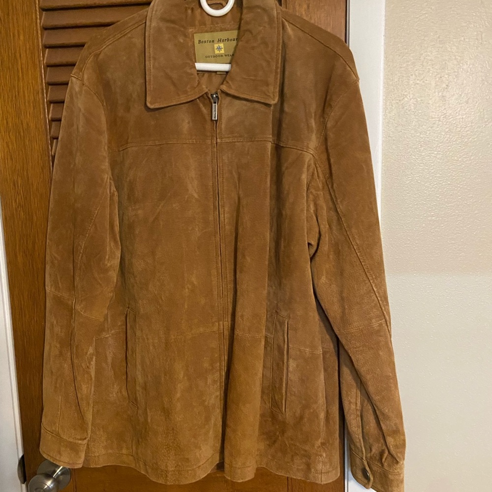 Boston Harbor leather jacket . Like brand new